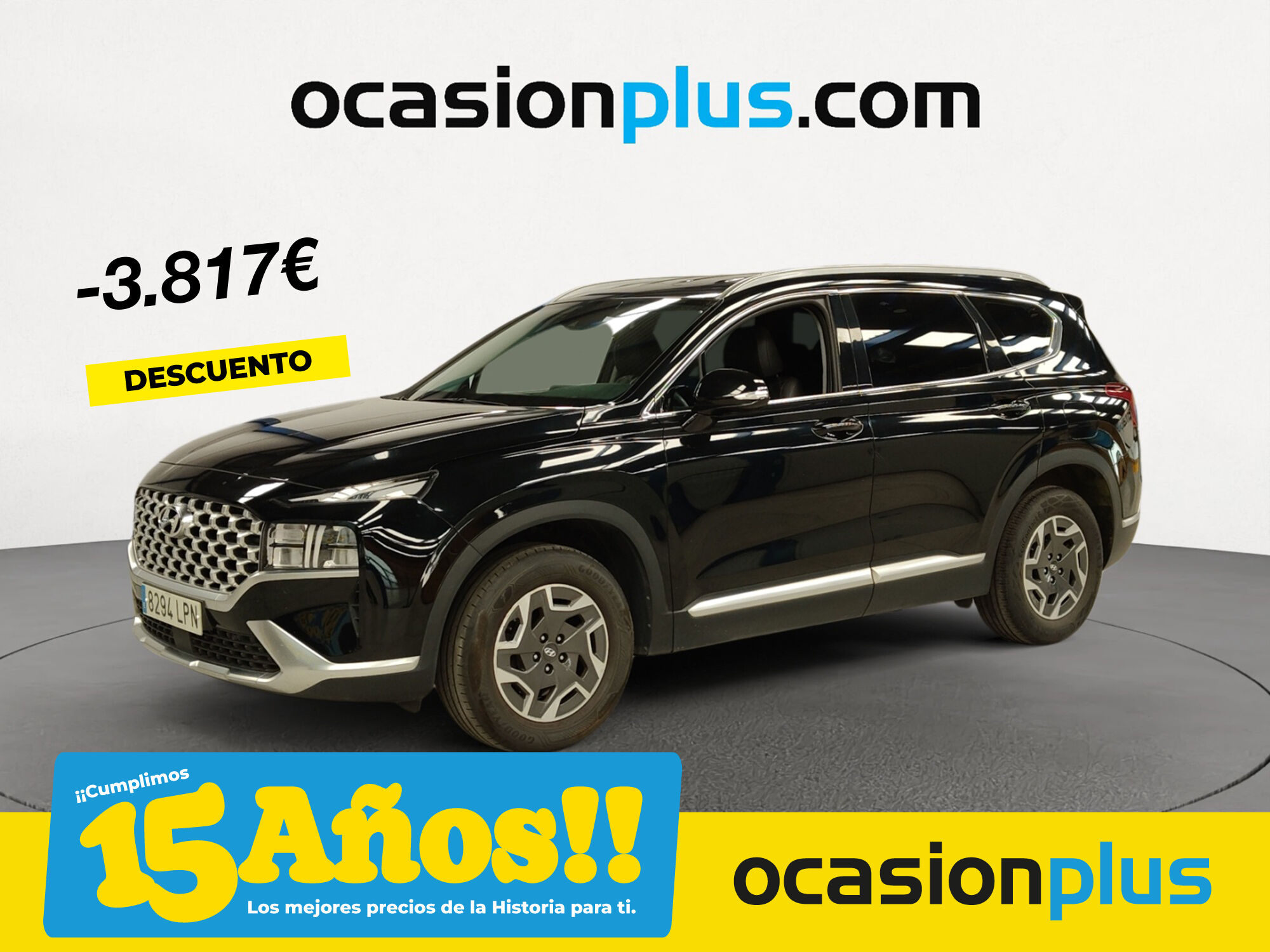 HYUNDAI Santa Fe (1.6 TGDi HEV Maxx 4x2 Auto 169 kW (230 CV)) en Madrid