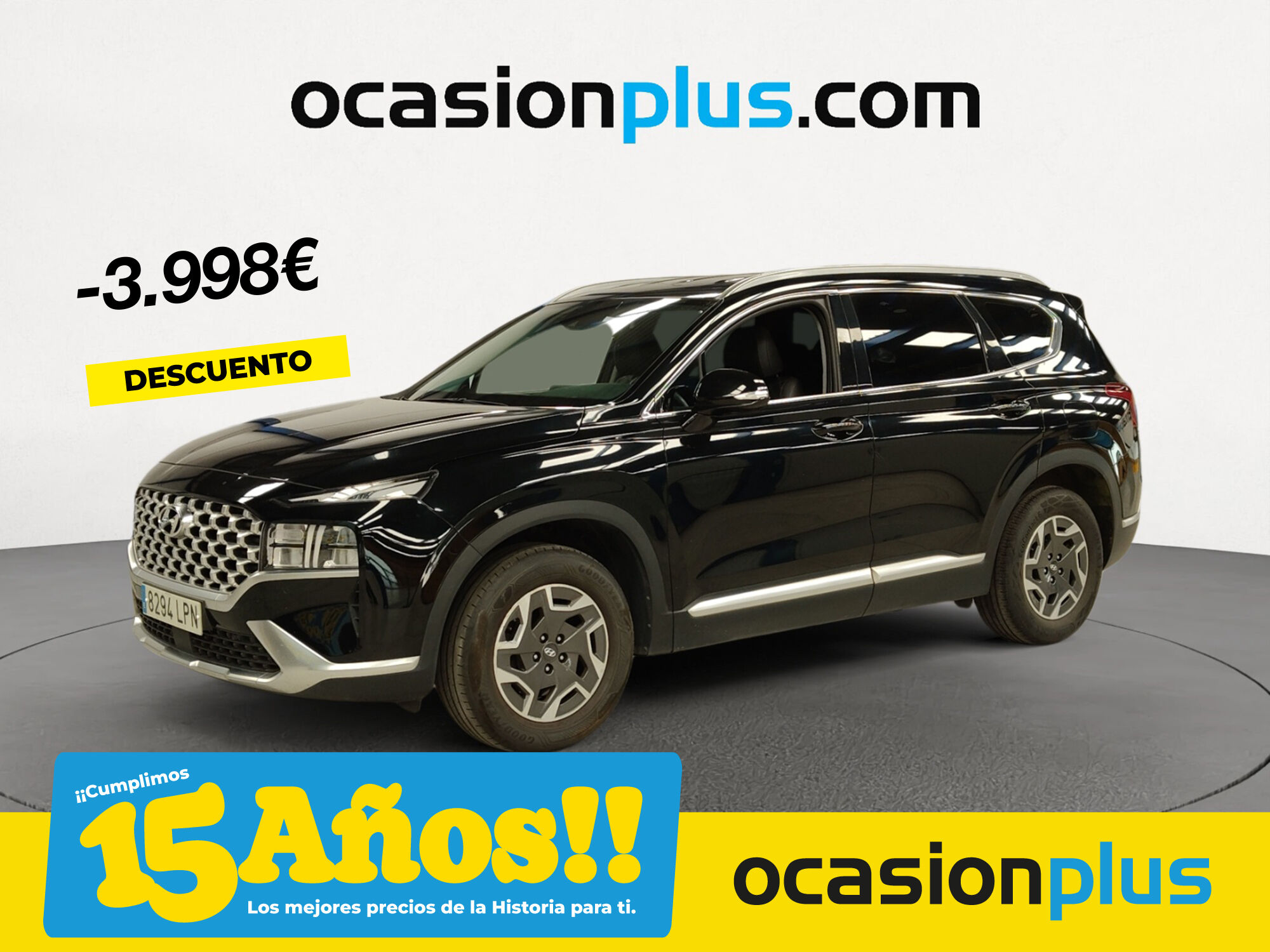 HYUNDAI Santa Fe (1.6 TGDi HEV Maxx 4x2 Auto 169 kW (230 CV)) en Madrid