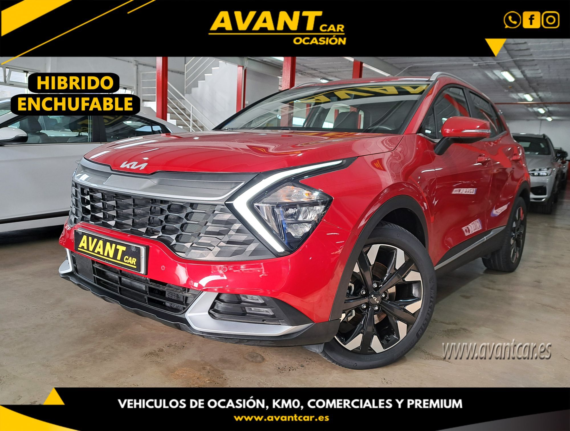 KIA Sportage (1.6 T-GDi PHEV Drive 4x4 265) en Palmas, Las