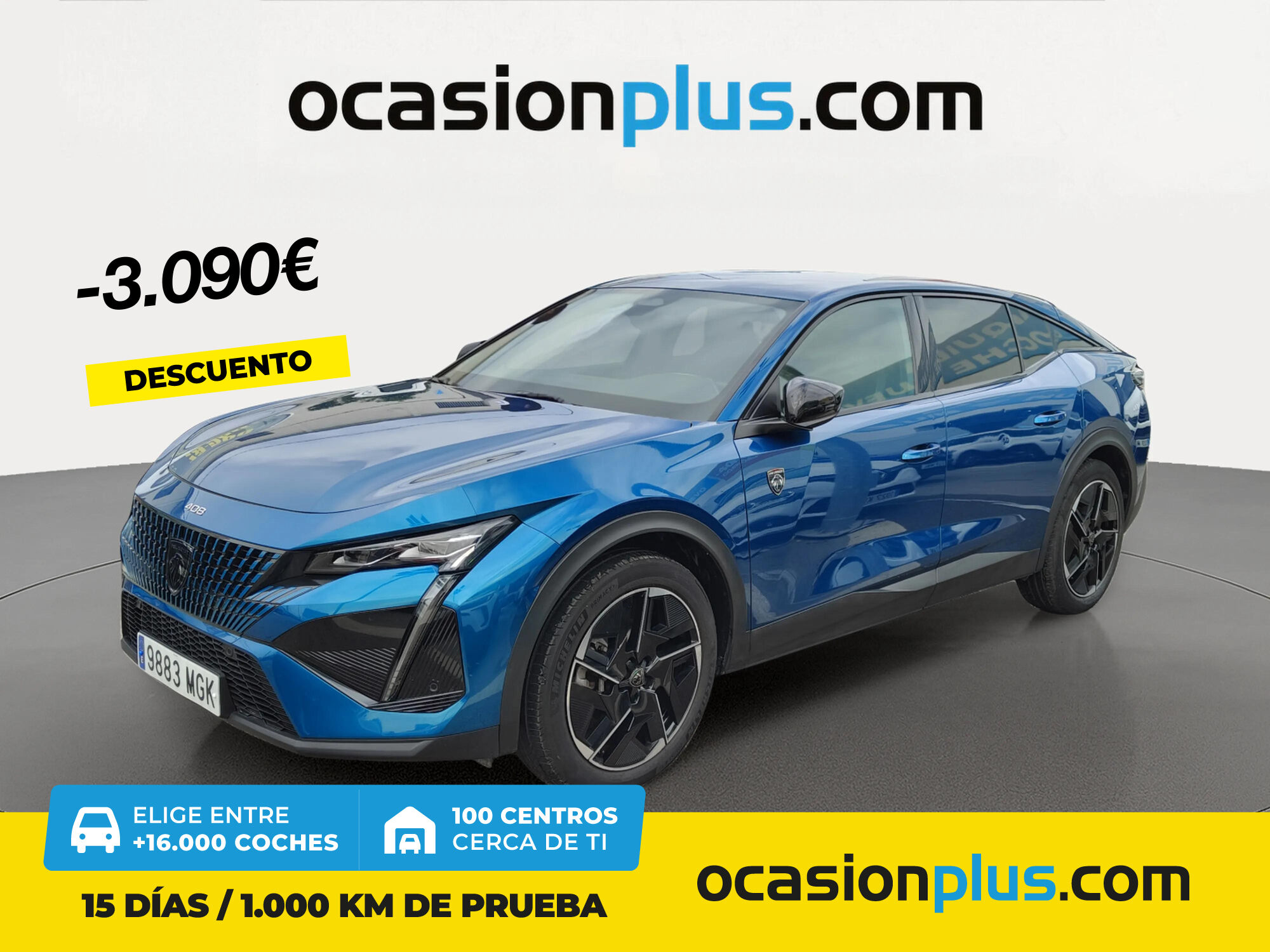 PEUGEOT 408 (GT Puretech EAT8 96 kW (130 CV)) en Madrid