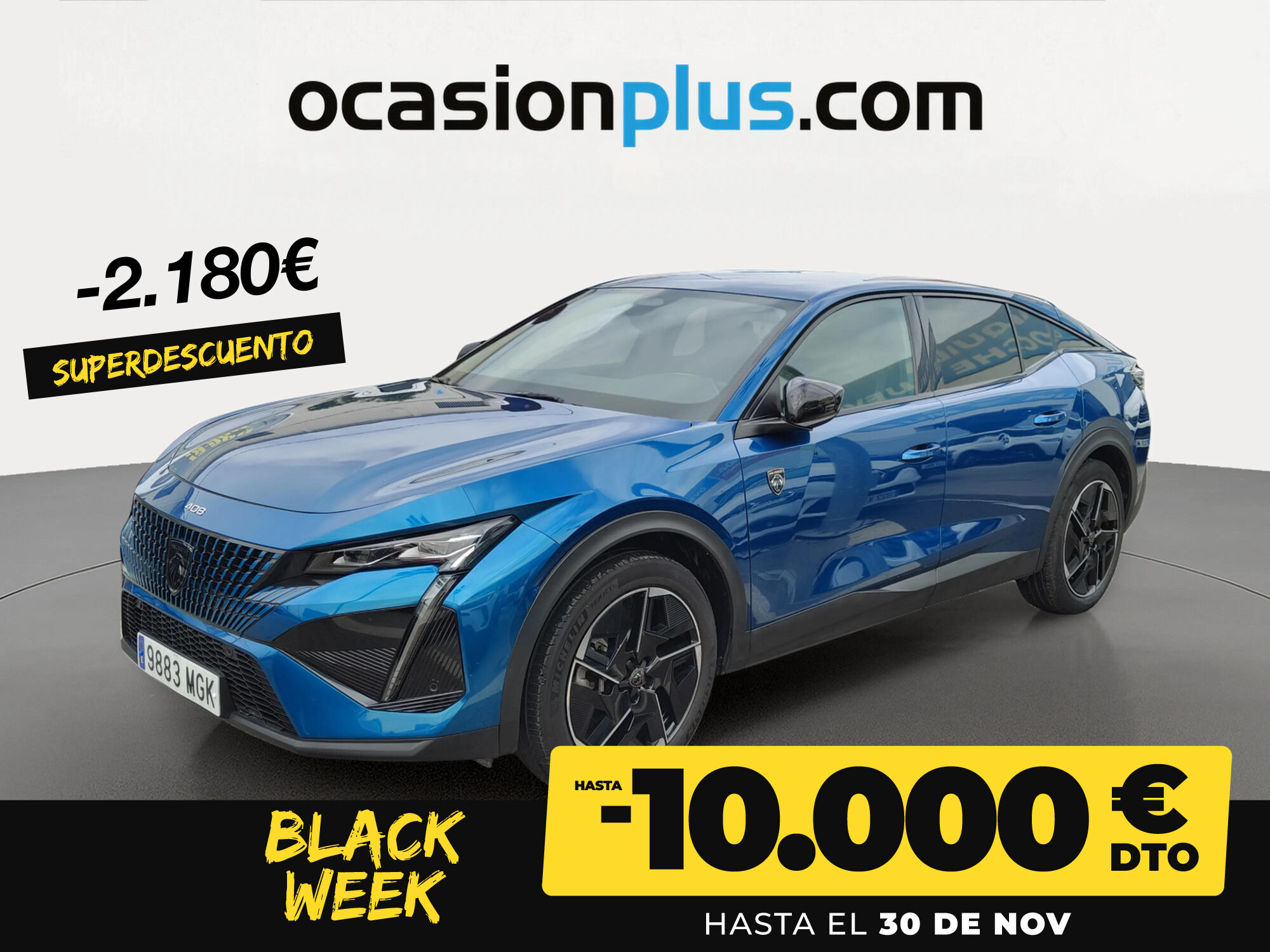 PEUGEOT 408 (GT Puretech EAT8 96 kW (130 CV)) en Madrid