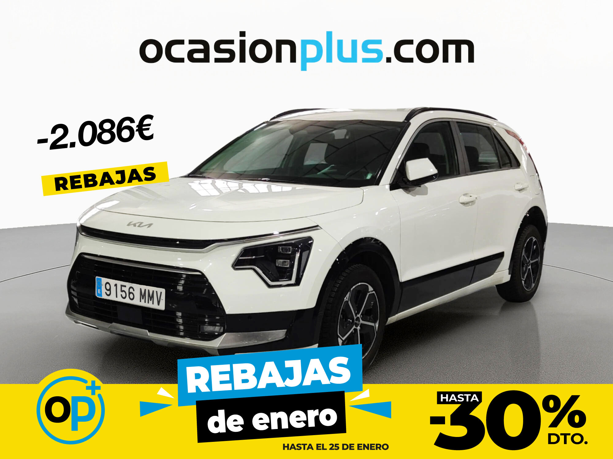 KIA Niro (1.6 GDi HEV Híbrido Drive 104 kW (141 CV)) en Madrid