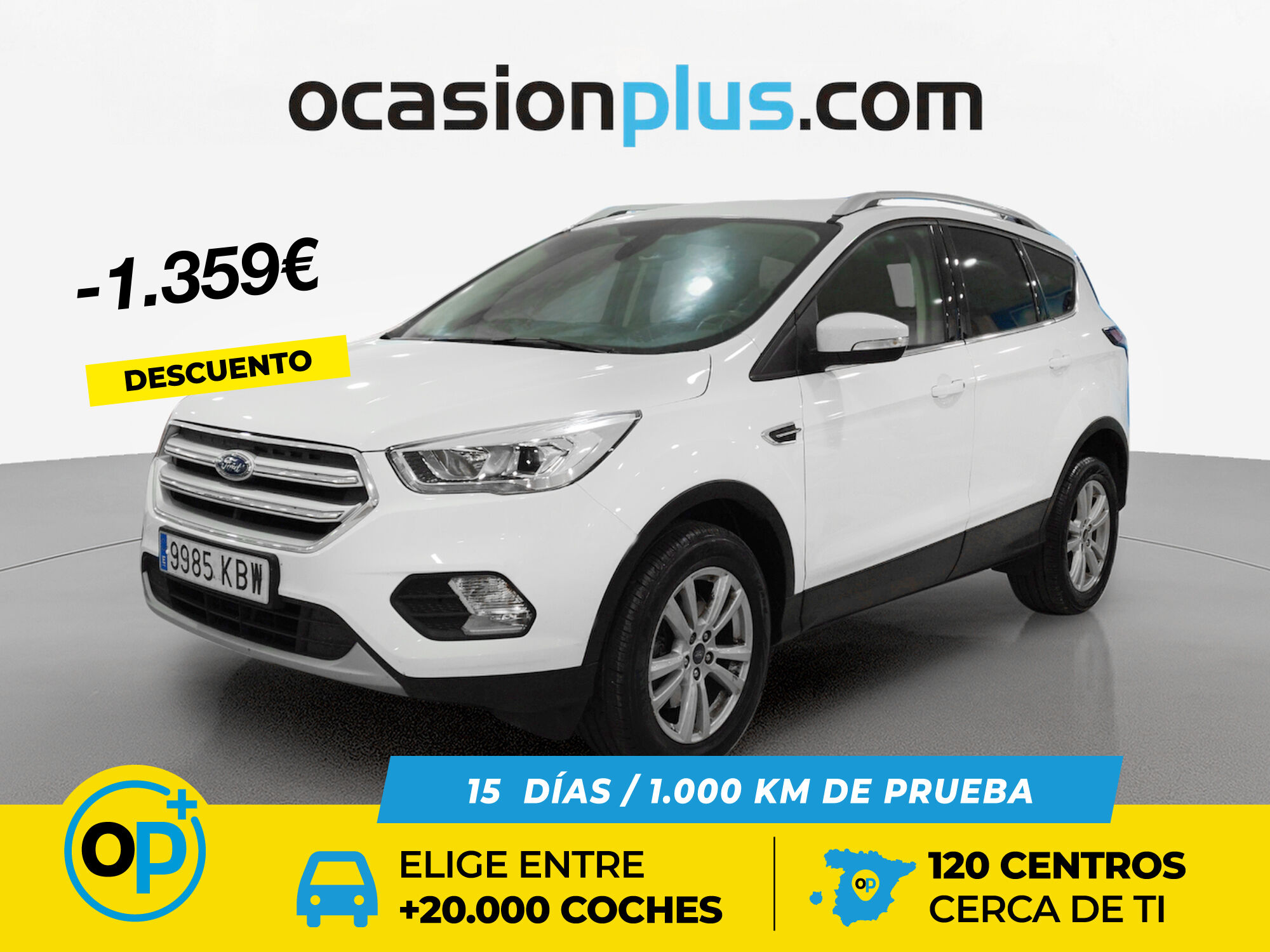FORD Kuga (1.5 TDCI S&S Titanium 4x2 88 kW (120 CV)) en Madrid