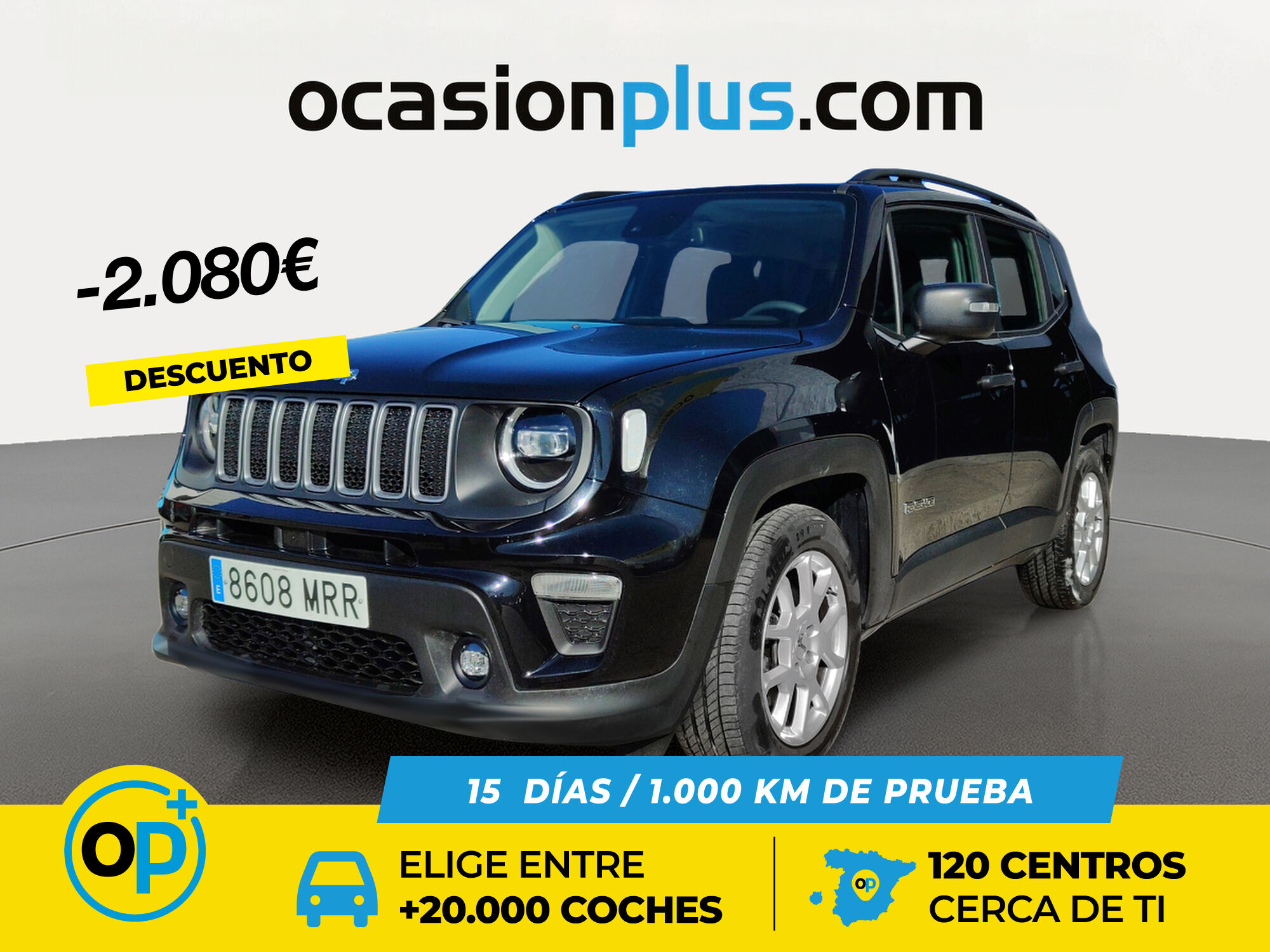 JEEP Renegade (eHybrid 1.5 Limited ATX 96 kW (130 CV)) en Madrid