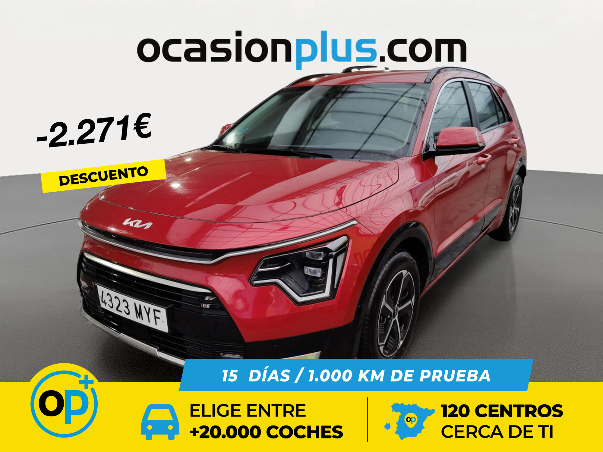 KIA Niro (1.6 GDi HEV Drive 95 kW (129 CV)) en Madrid