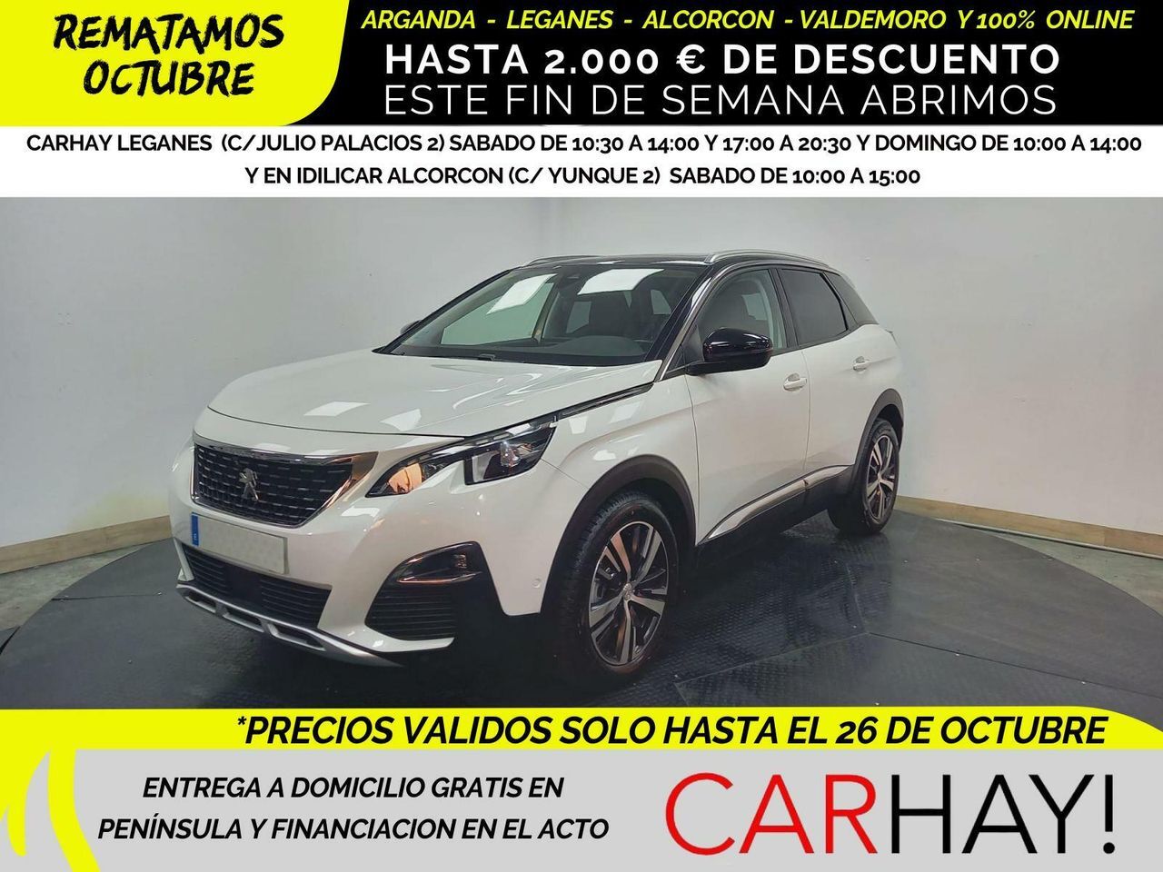 PEUGEOT 3008 (1.5 BlueHDi 96kW (130CV) S&amp;S Allure EAT8) en Madrid