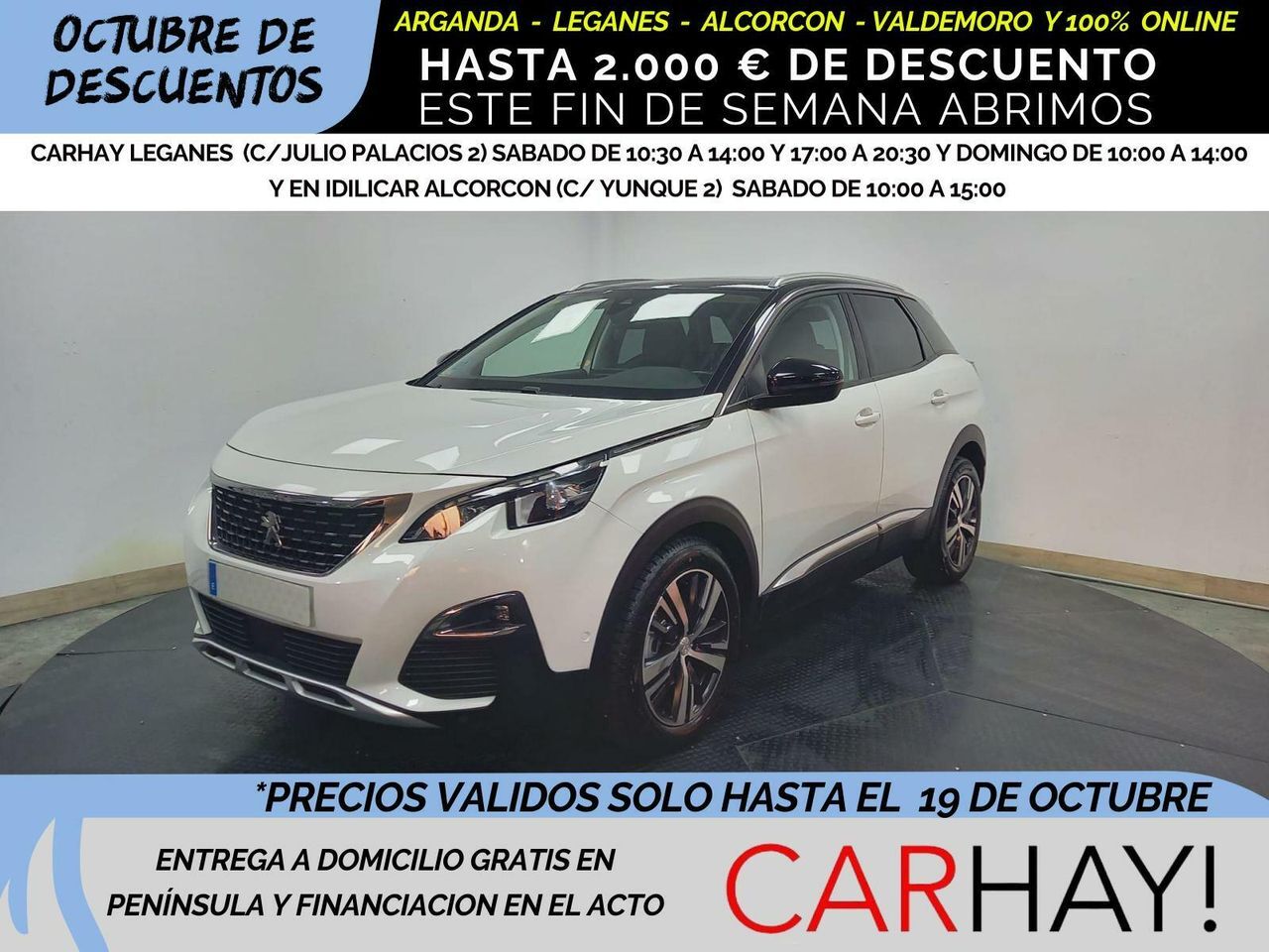 PEUGEOT 3008 (1.5 BlueHDi 96kW (130CV) S&amp;S Allure EAT8) en Madrid