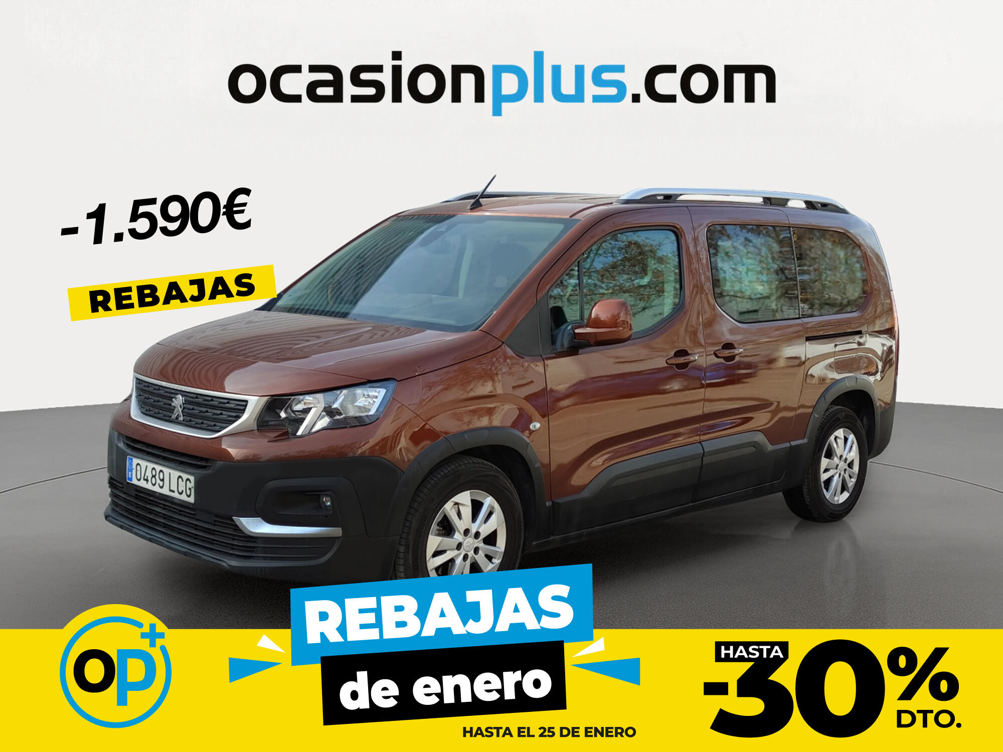 PEUGEOT Rifter (Active Nav+ Long PureTech 81 kW (110 CV)) en Madrid