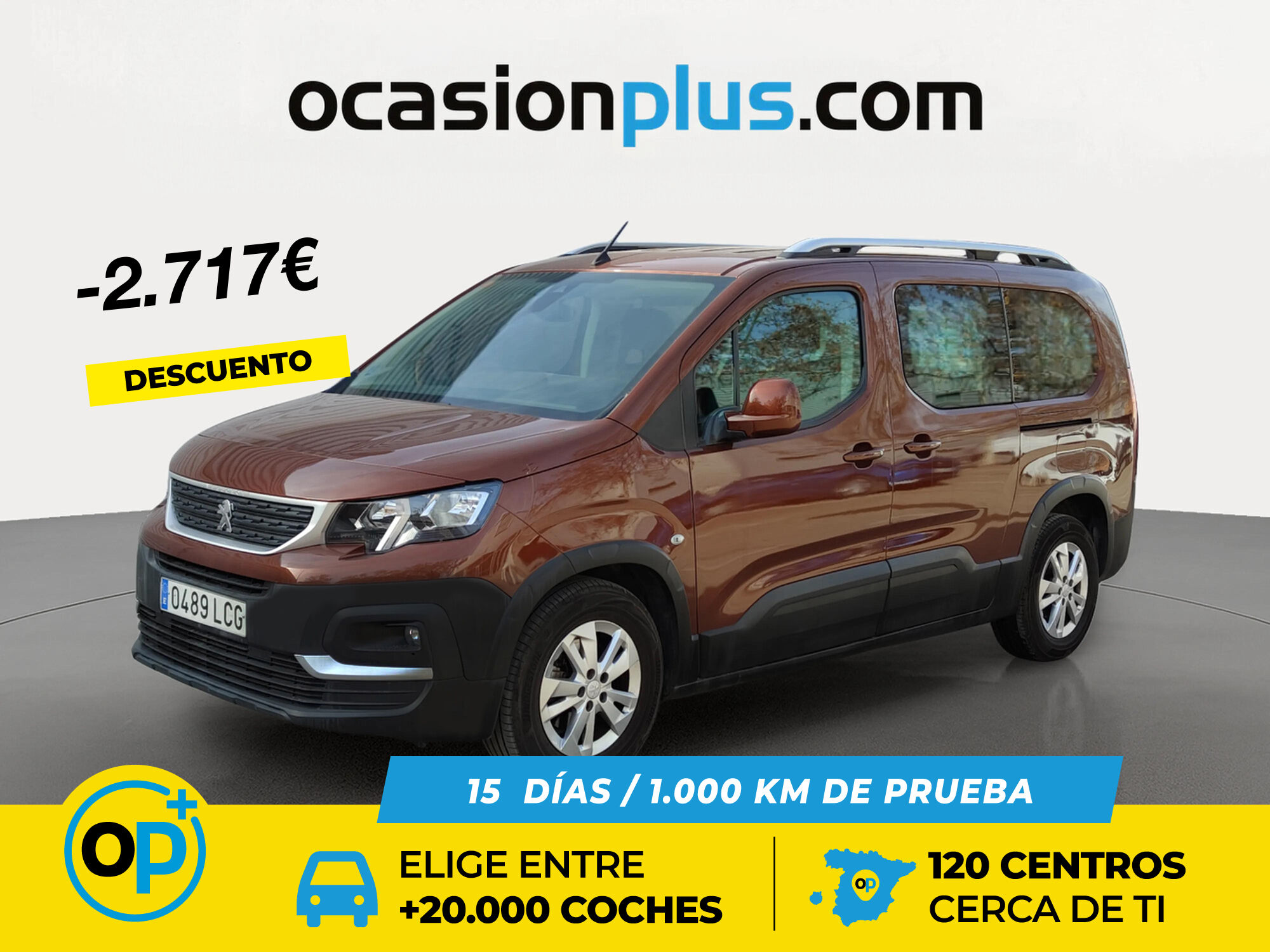 PEUGEOT Rifter (Active Nav+ Long PureTech 81 kW (110 CV)) en Madrid