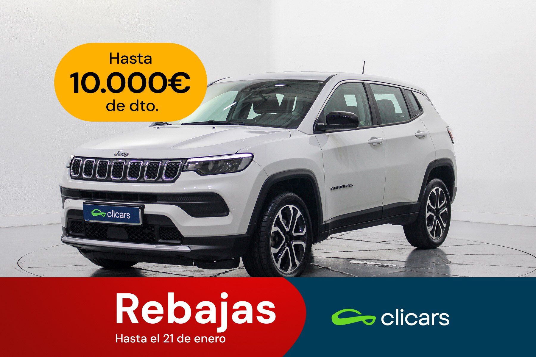 JEEP Compass (Compass 1.5 MHEV Altitude FWD DCT) en Madrid
