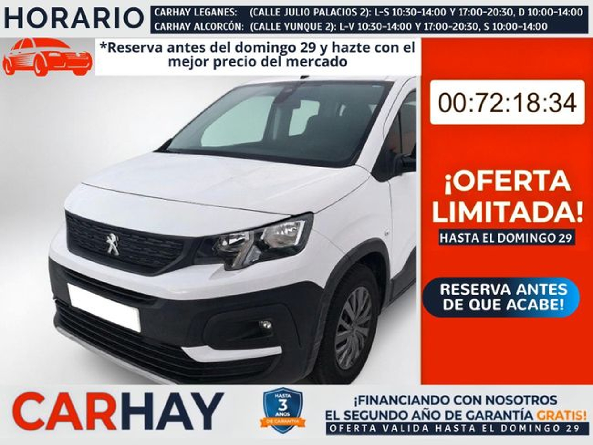 Imagen de PEUGEOT Rifter