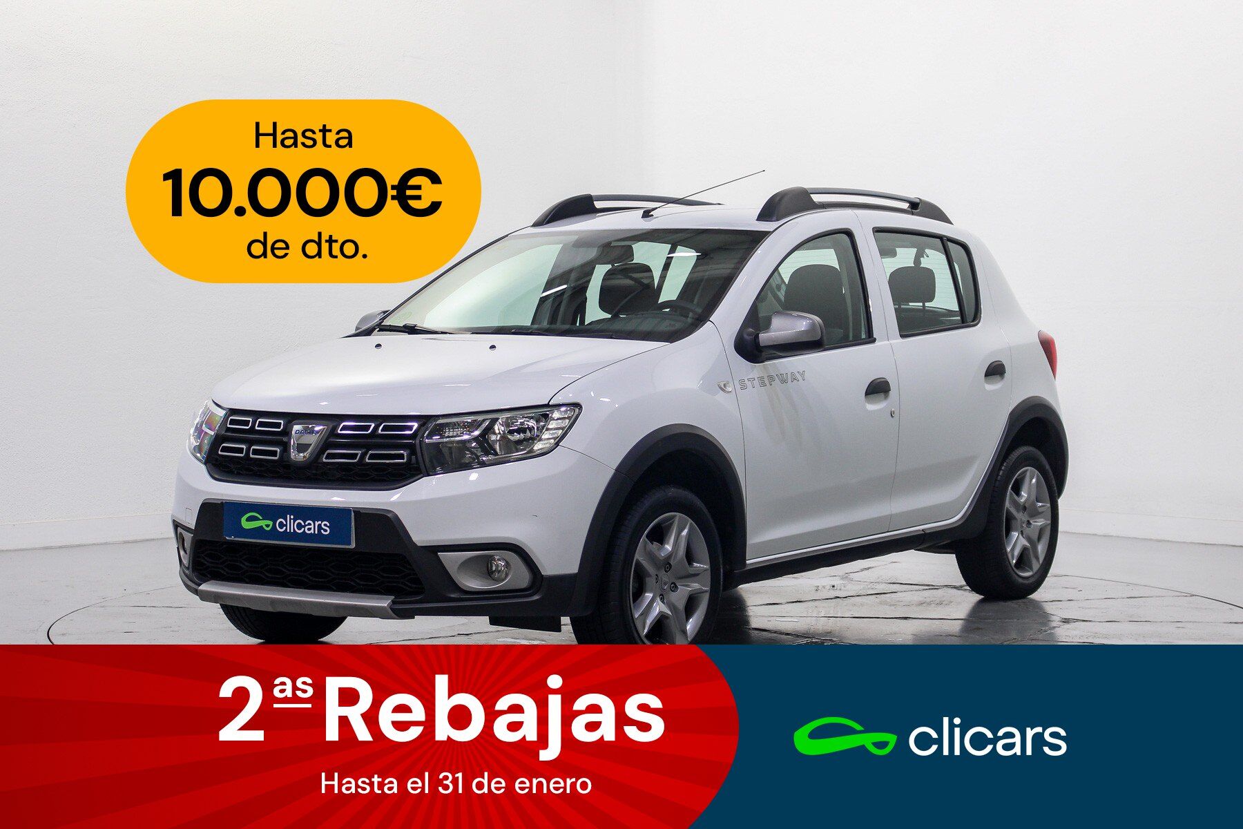 DACIA Sandero (Sandero 0.9 TCE Stepway Ambiance 66kW) en Madrid