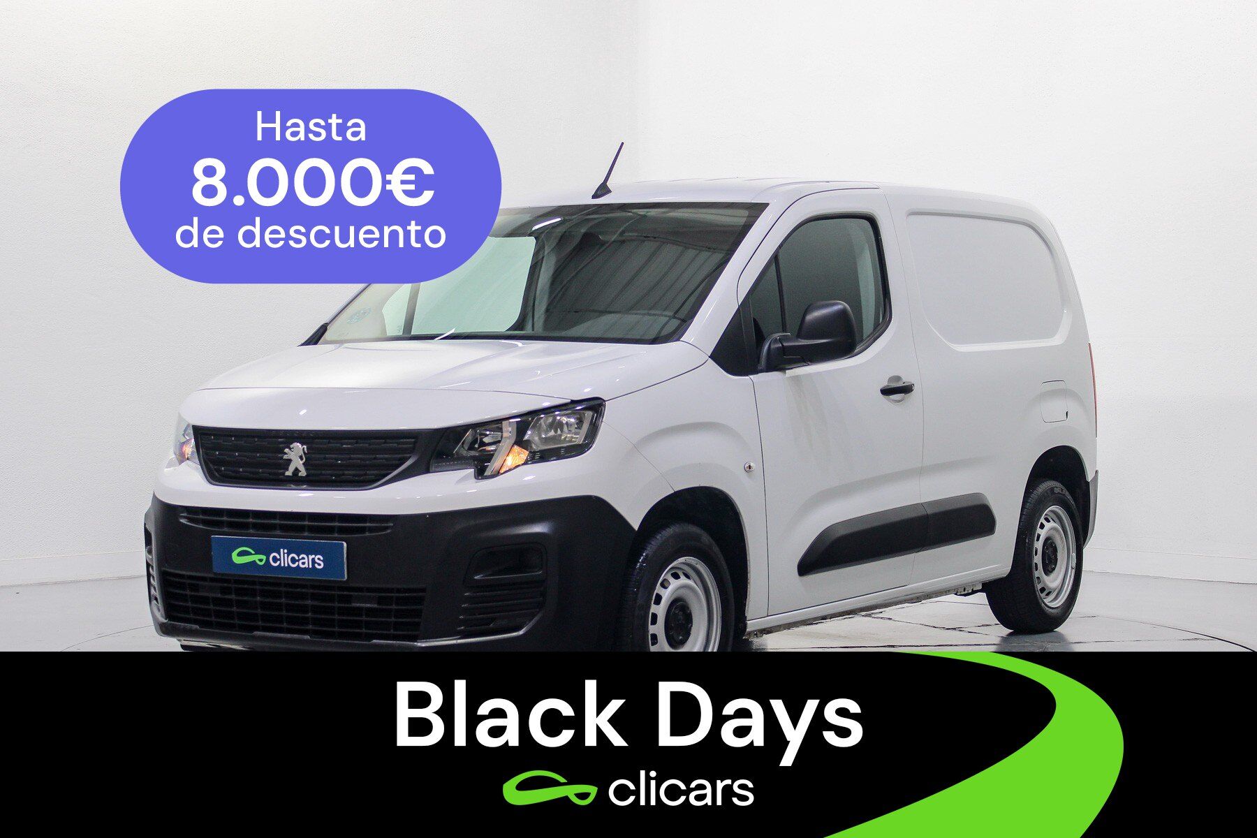 PEUGEOT Partner (Partner 1.5BlueHDI S&S Pro Standard 600kg 100) en Madrid