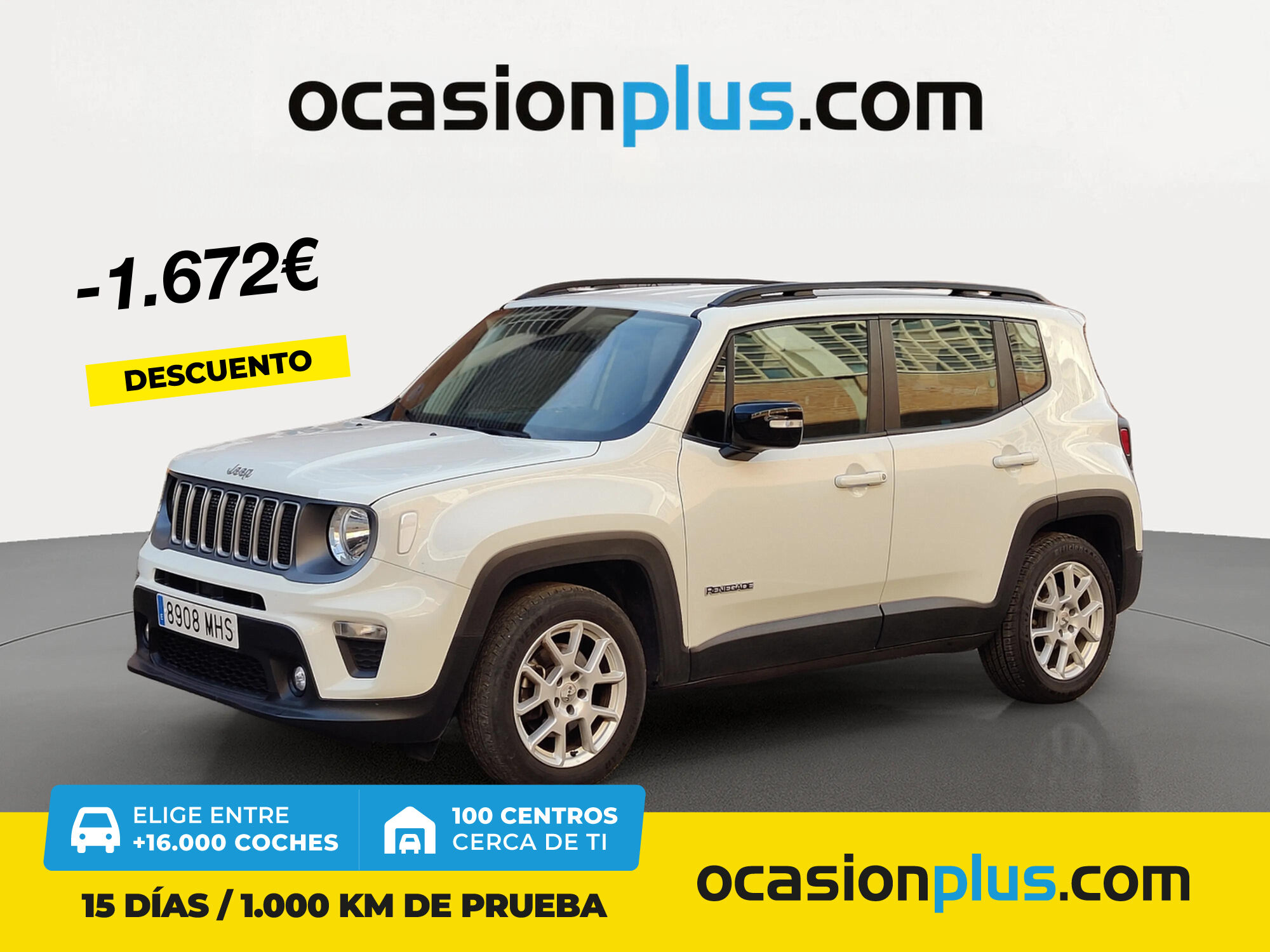 JEEP Renegade (eHybrid 1.5 Limited ATX 96 kW (130 CV)) en Madrid