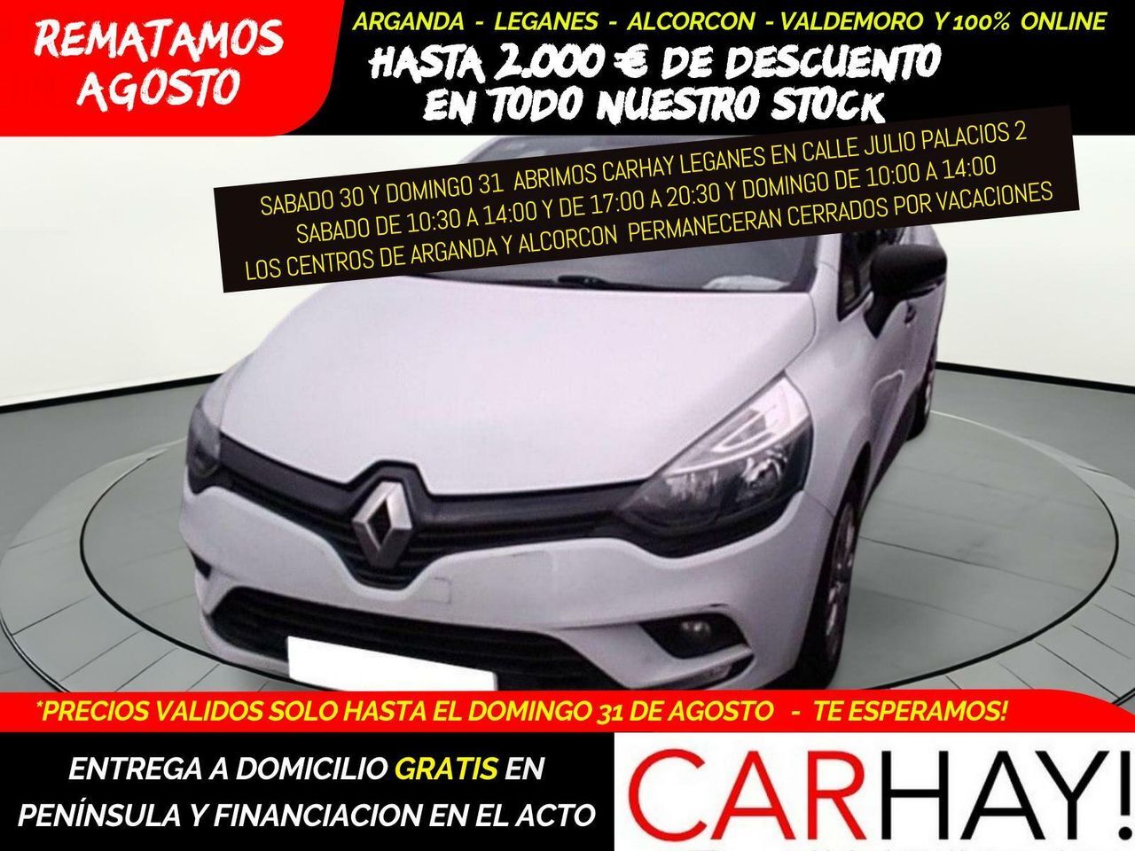 RENAULT Clio (Business Energy dCi 55kW (75CV) -18) en Madrid