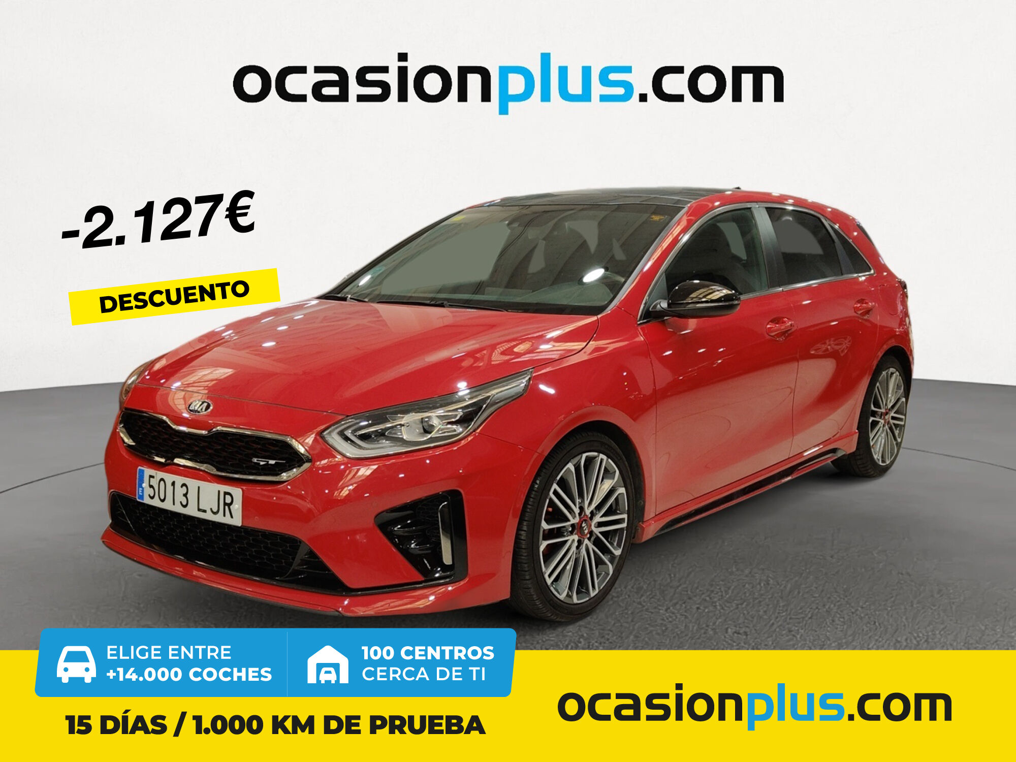 KIA Ceed (1.6 T-GDi GT DCT 150 kW (204 CV)) en Madrid