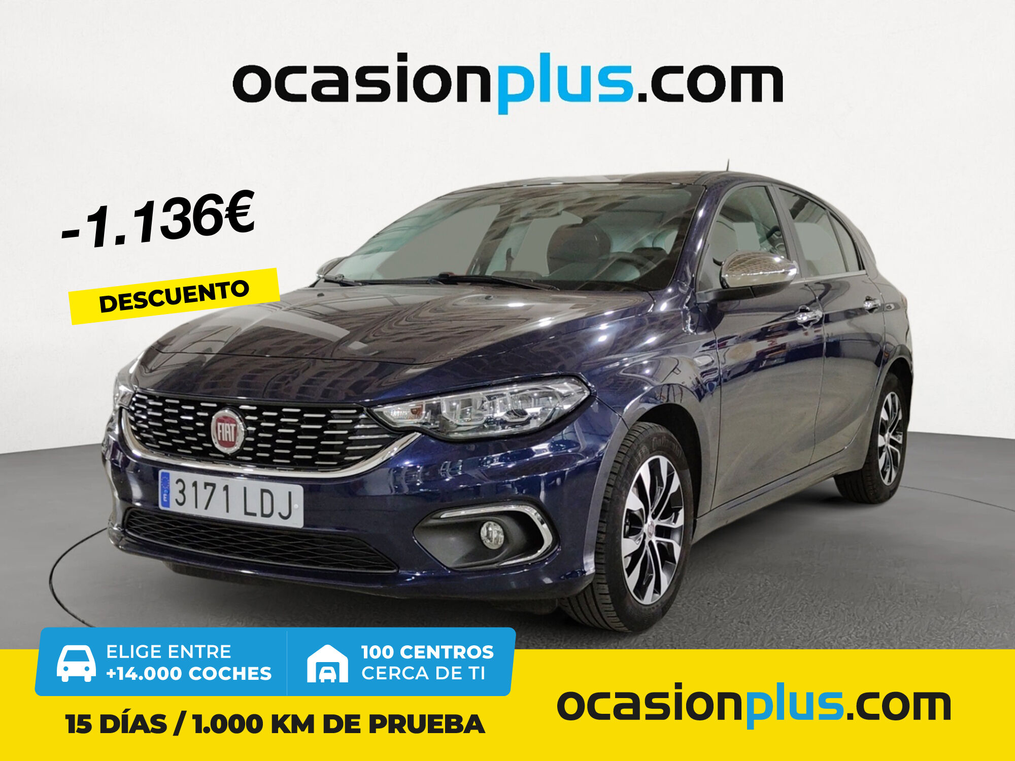 FIAT Tipo (1.4 Mirror 70 kW (95 CV)) en Madrid