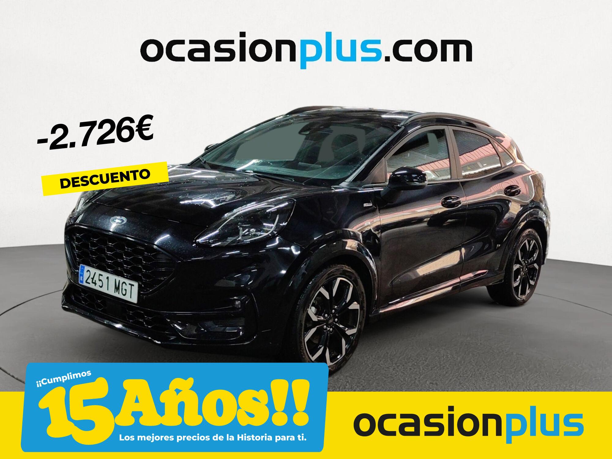 FORD Puma (1.0 EcoBoost MHEV ST-Line X Auto 92 kW (125 CV)) en Madrid