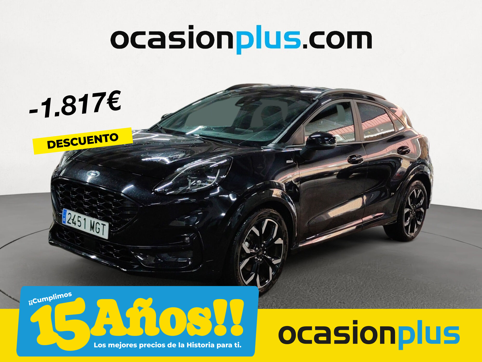 FORD Puma (1.0 EcoBoost MHEV ST-Line X Auto 92 kW (125 CV)) en Madrid