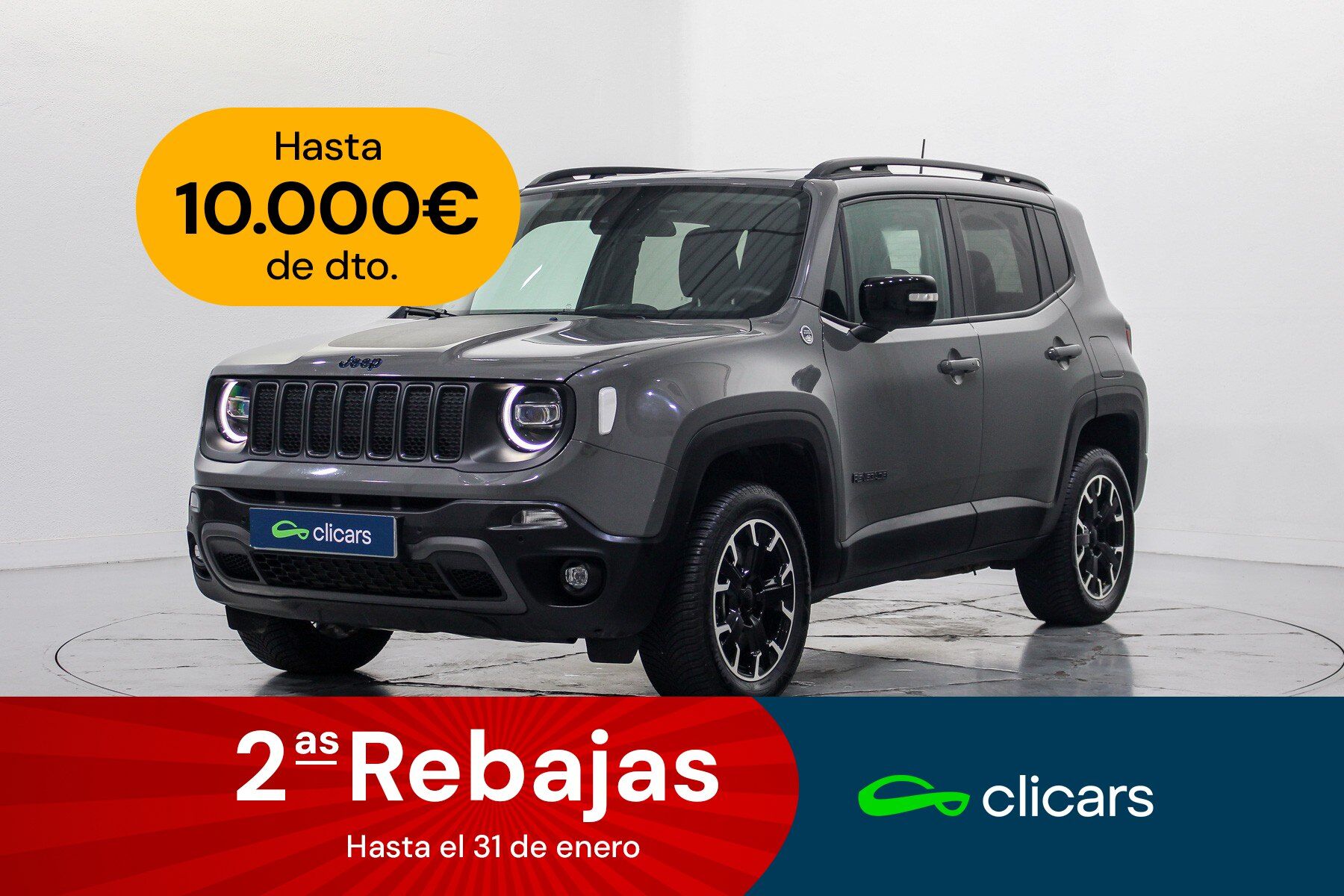 JEEP Renegade (Renegade 1.3 PHEV Trailhawk 4x4 Aut. 177KW) en Madrid