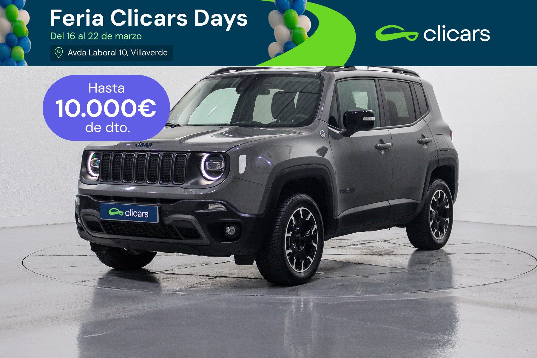 Foto del JEEP Renegade 1.3 PHEV Altitude 4x4 Aut. 190