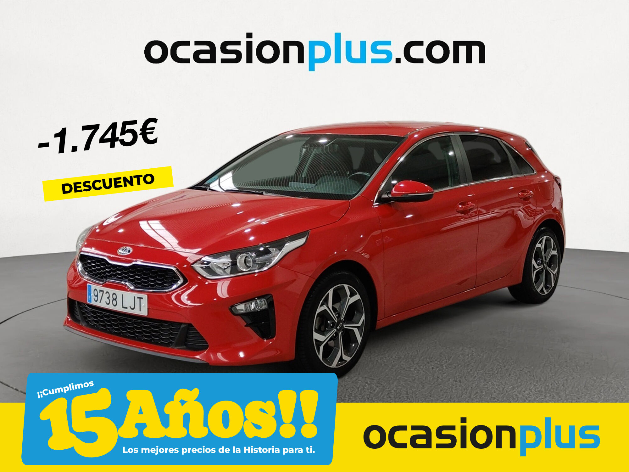 KIA Ceed (1.6 CRDi Tech 85 kW (115 CV)) en Madrid