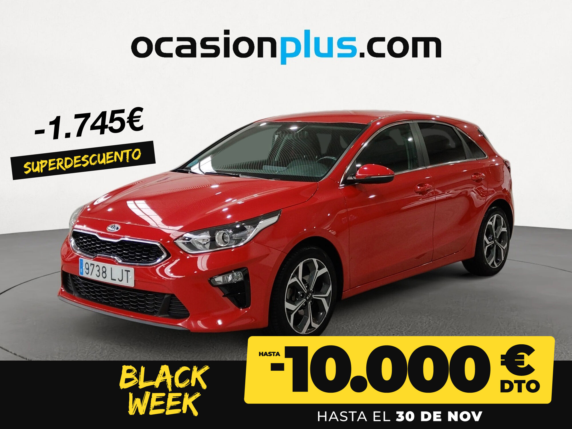 KIA Ceed (1.6 CRDi Tech 85 kW (115 CV)) en Madrid