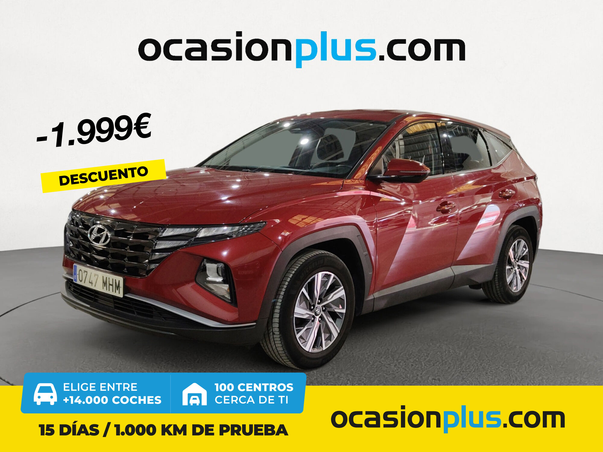 HYUNDAI Tucson (1.6 TGDI Klass 4x2 110 kW (150 CV)) en Madrid