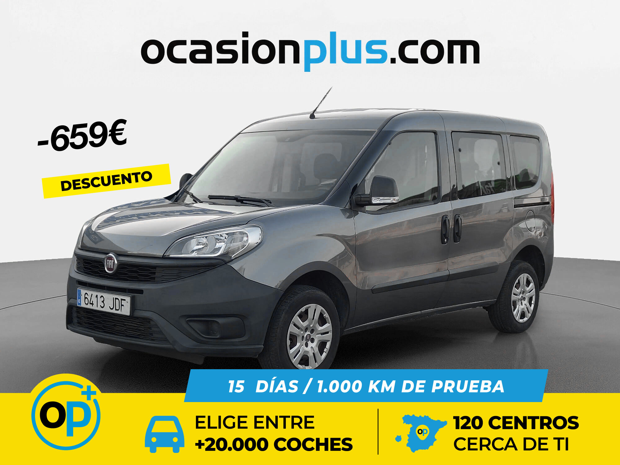 FIAT Dobló (Panorama 1.3 Multijet Pop N1 66 kW (90 CV)) en Madrid
