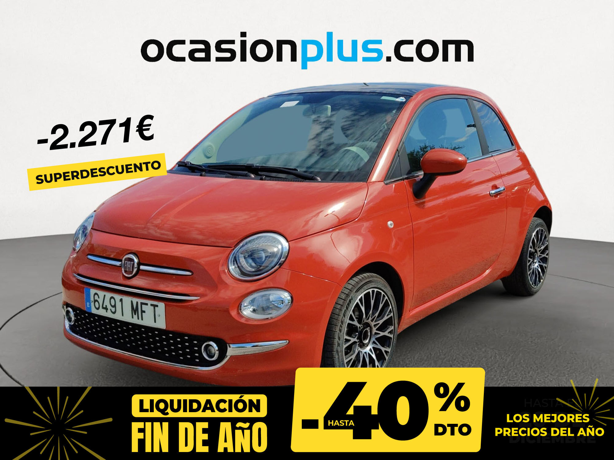 FIAT 500 (1.0 Hybrid Dolcevita 51 kW (70 CV)) en Madrid