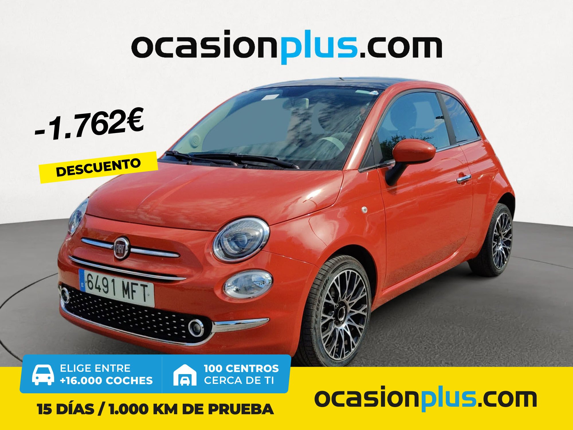 FIAT 500 (1.0 Hybrid Dolcevita 51 kW (70 CV)) en Madrid