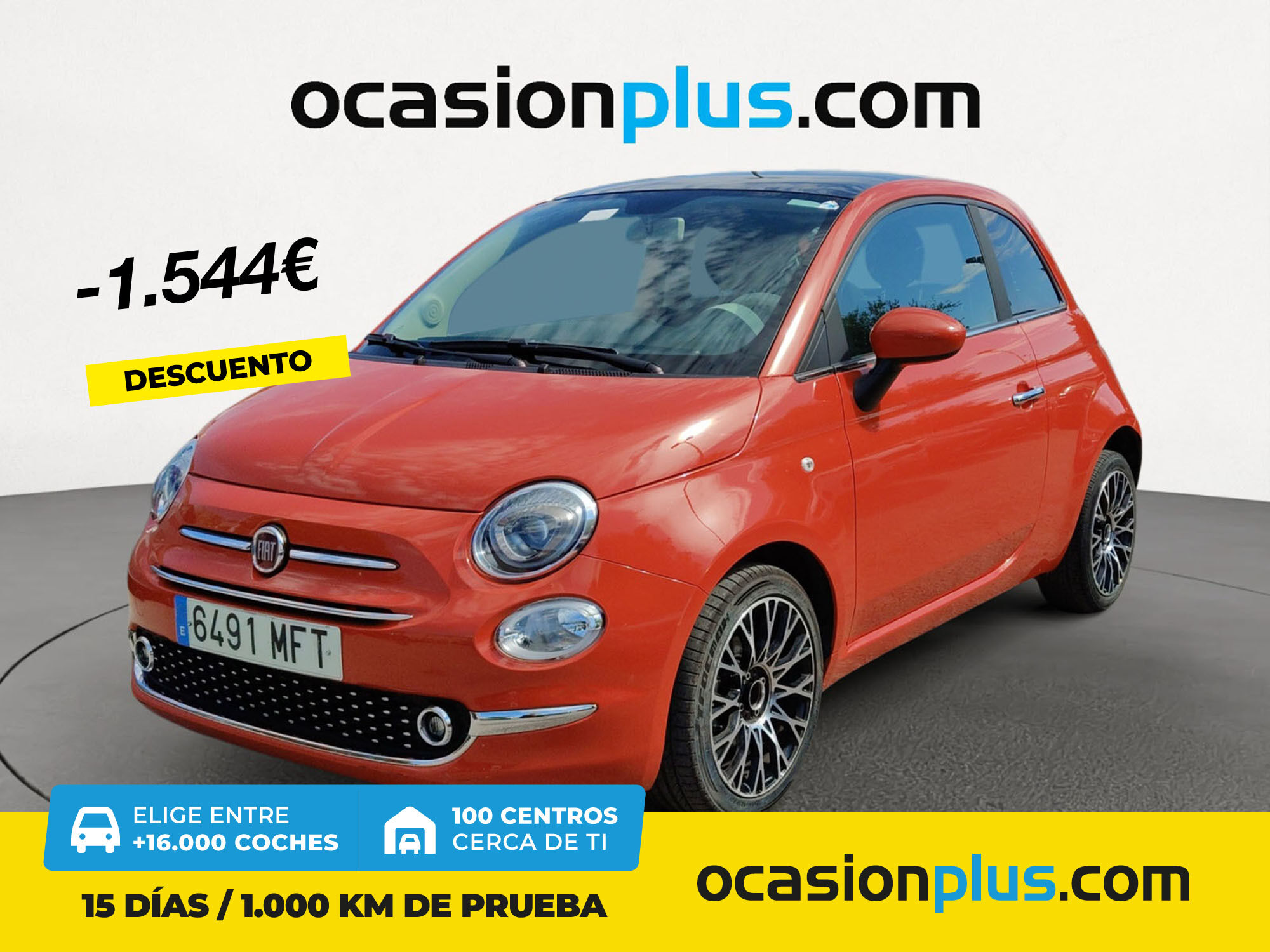 FIAT 500 (1.0 Hybrid Dolcevita 51 kW (70 CV)) en Madrid