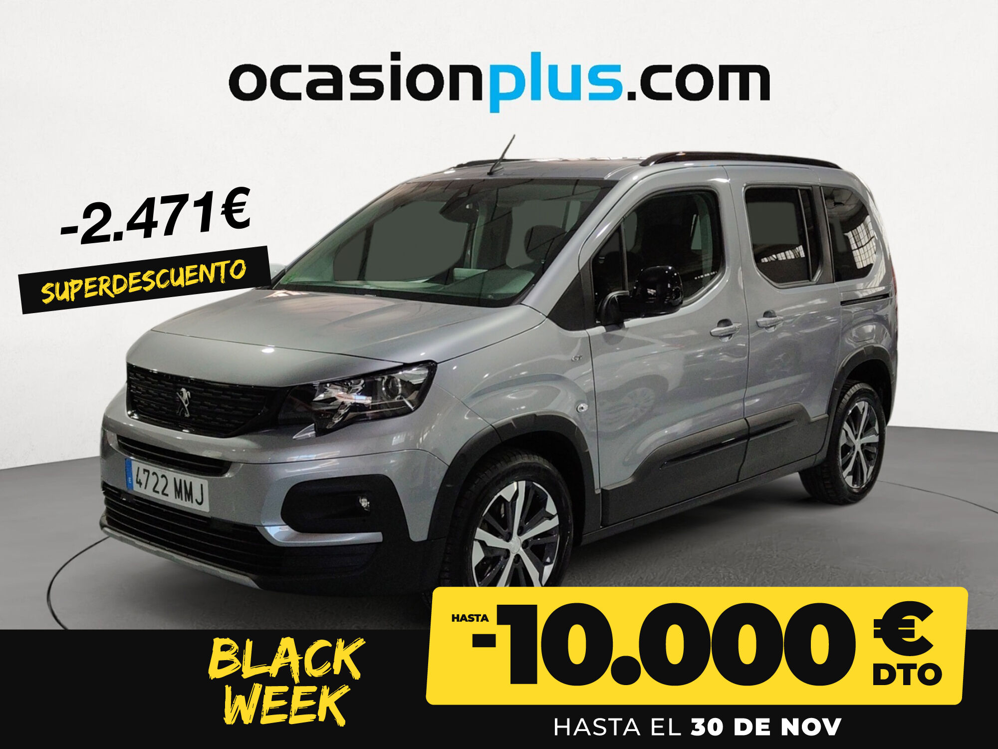 PEUGEOT Rifter (BlueHDi 130 GT Business Standard 96 kW (130 CV)) en Madrid