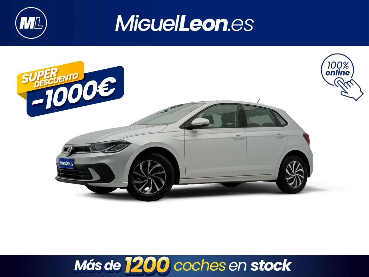 VOLKSWAGEN Polo (Life 1.0 TSI 70kW (95CV)) en Palmas, Las