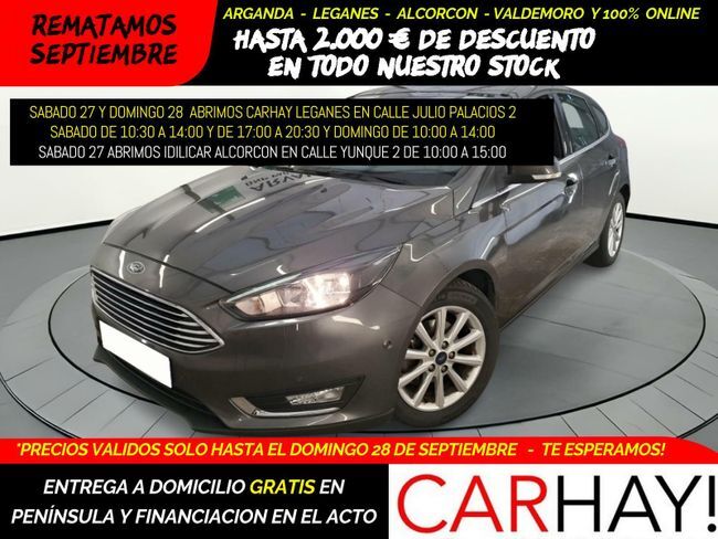 FORD Focus (BERLINE TITANIUM 1.0 ECOBOOST 125CV BVM6) en Madrid