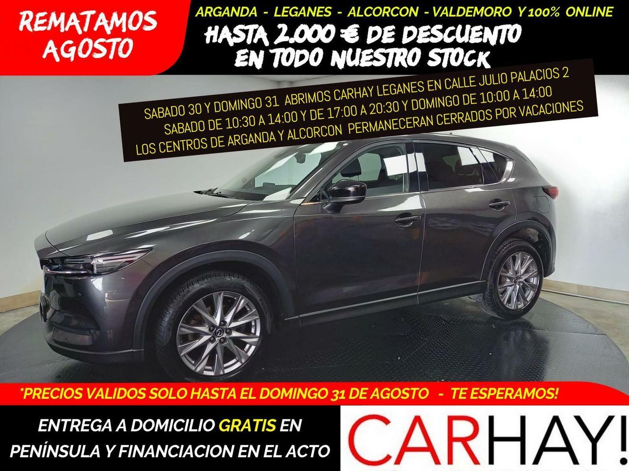 MAZDA CX-5 (2.2 D 110KW ZENITH SAFETY 2WD) en Madrid