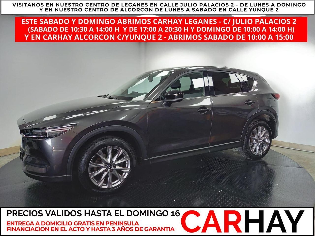 MAZDA CX-5 (2.2 D 110KW ZENITH SAFETY 2WD) en Madrid