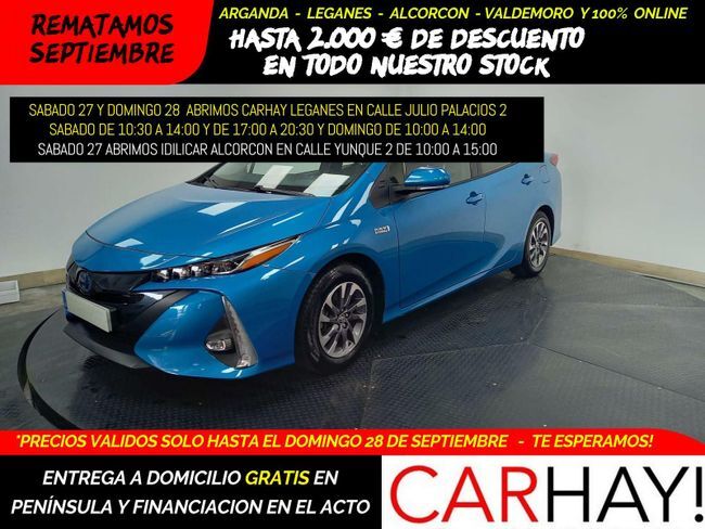 TOYOTA Prius (PHV 1.8I VVT-I PHEVSOLAR 5PL. CVT) en Madrid