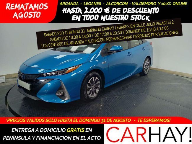 TOYOTA Prius (PHV 1.8I VVT-I PHEVSOLAR 5PL. CVT) en Madrid