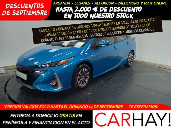 TOYOTA Prius (PHV 1.8I VVT-I PHEVSOLAR 5PL. CVT) en Madrid