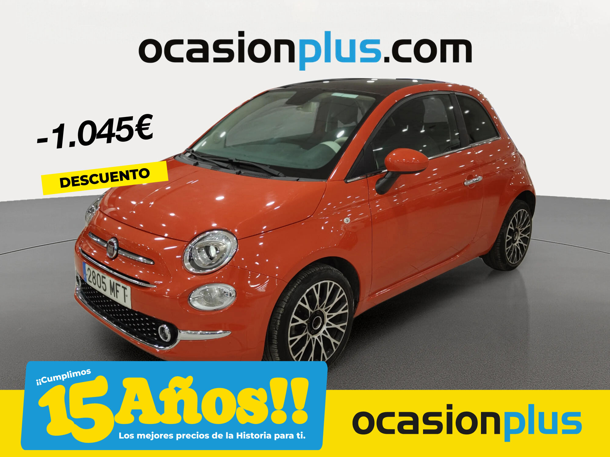 FIAT 500 (1.0 Hybrid Dolcevita 51 kW (70 CV)) en Madrid