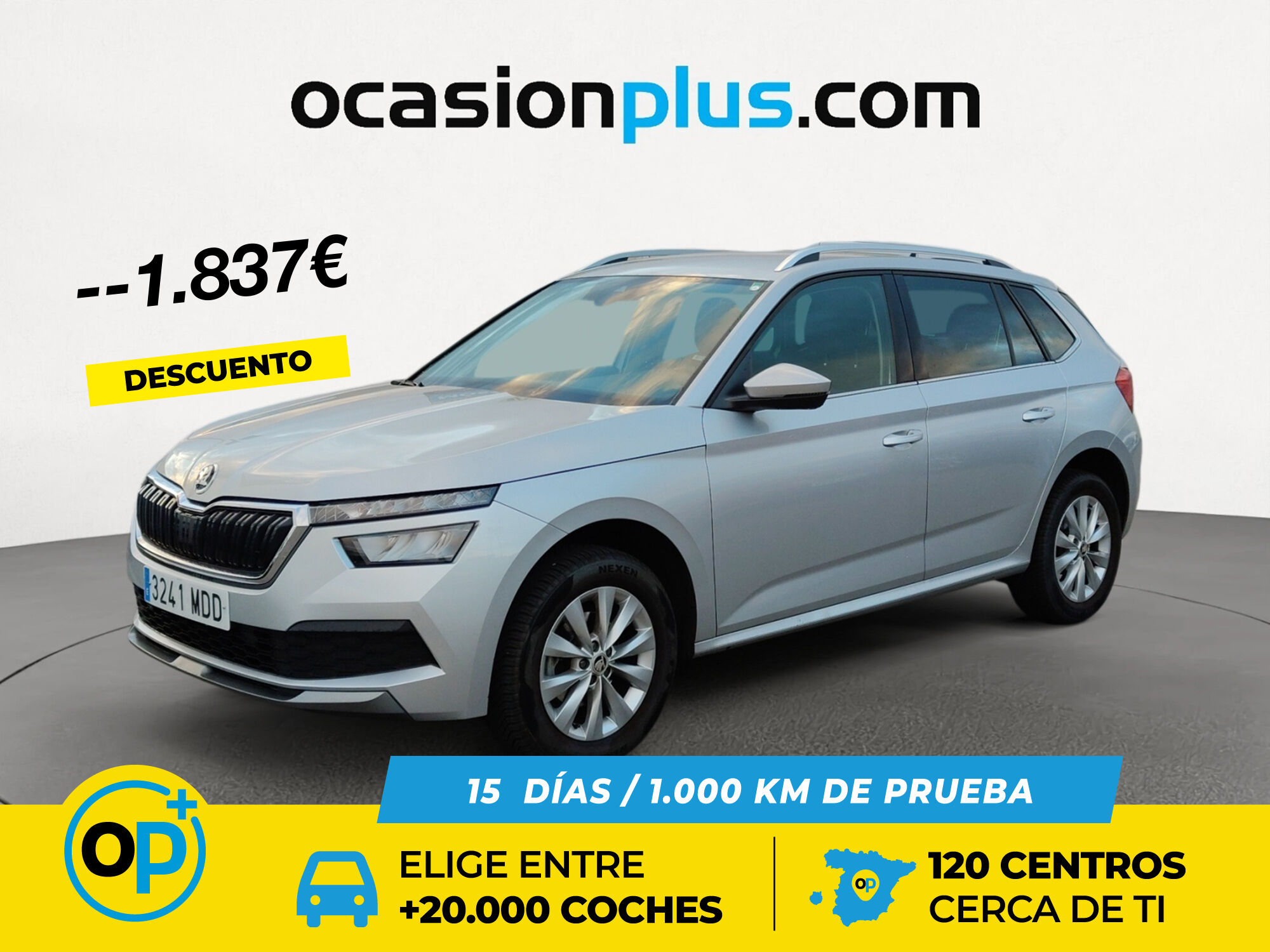 SKODA Kamiq (1.0 TSI Ambition 81 kW (110 CV)) en Madrid