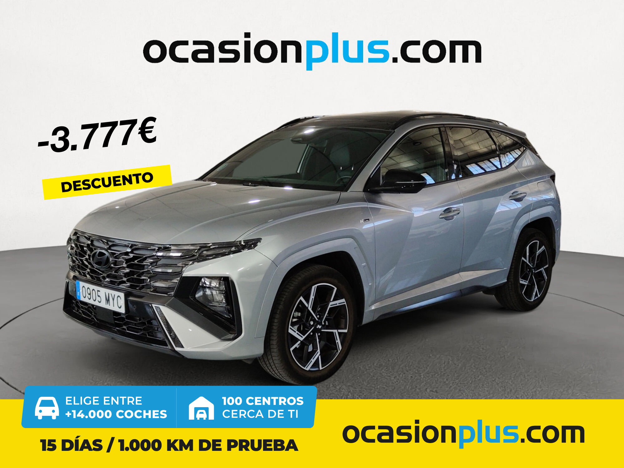 HYUNDAI Tucson (1.6 TGDI HEV N-Line Sky AT 58 kW (215 CV)) en Madrid