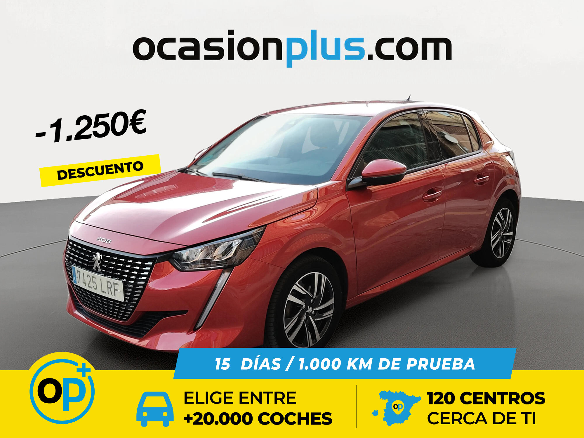 PEUGEOT 208 (BlueHDi 100 Allure 73 kW (100 CV)) en Madrid
