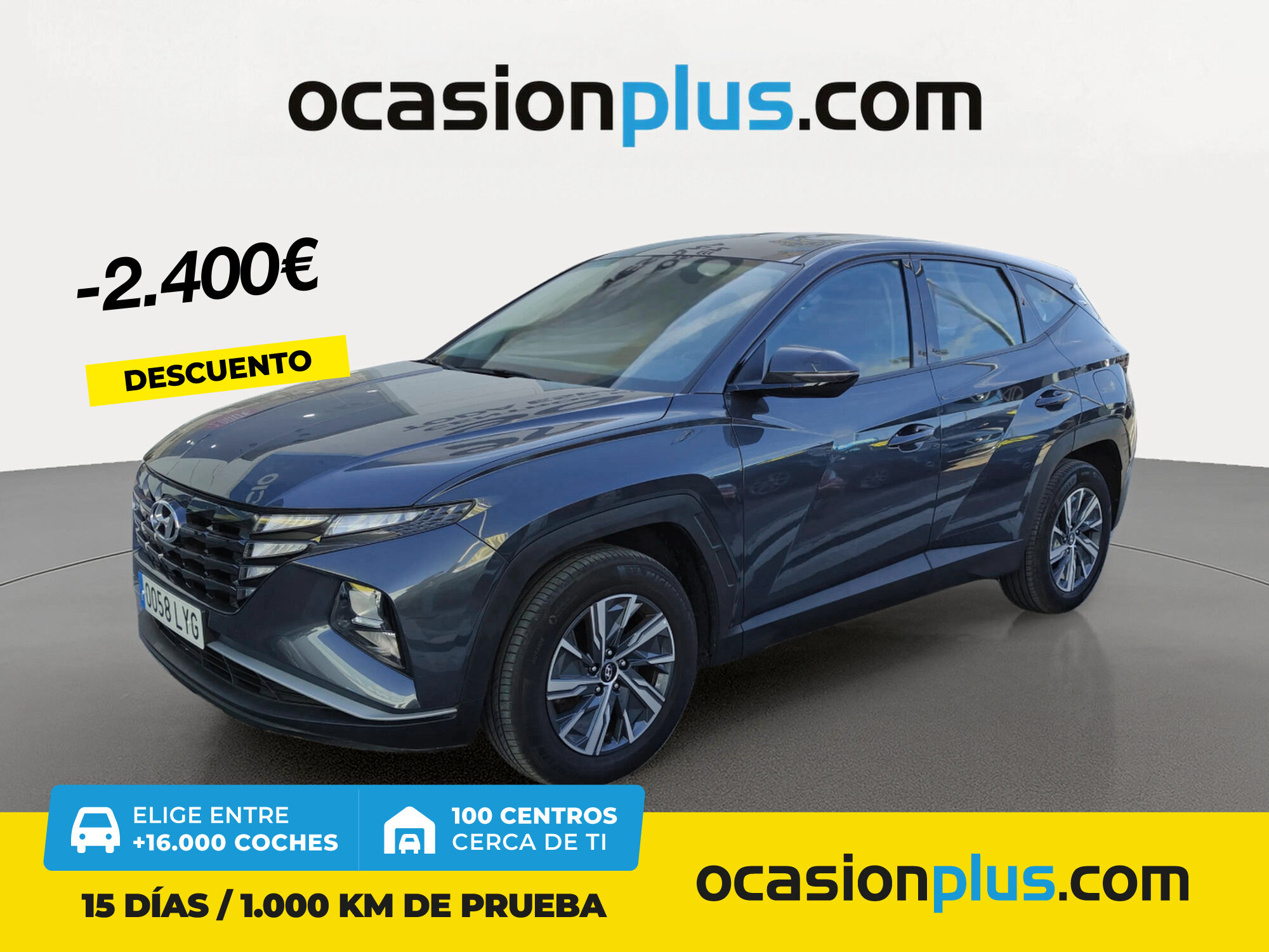 HYUNDAI Tucson (1.6 TGDI Klass 4x2 110 kW (150 CV)) en Madrid