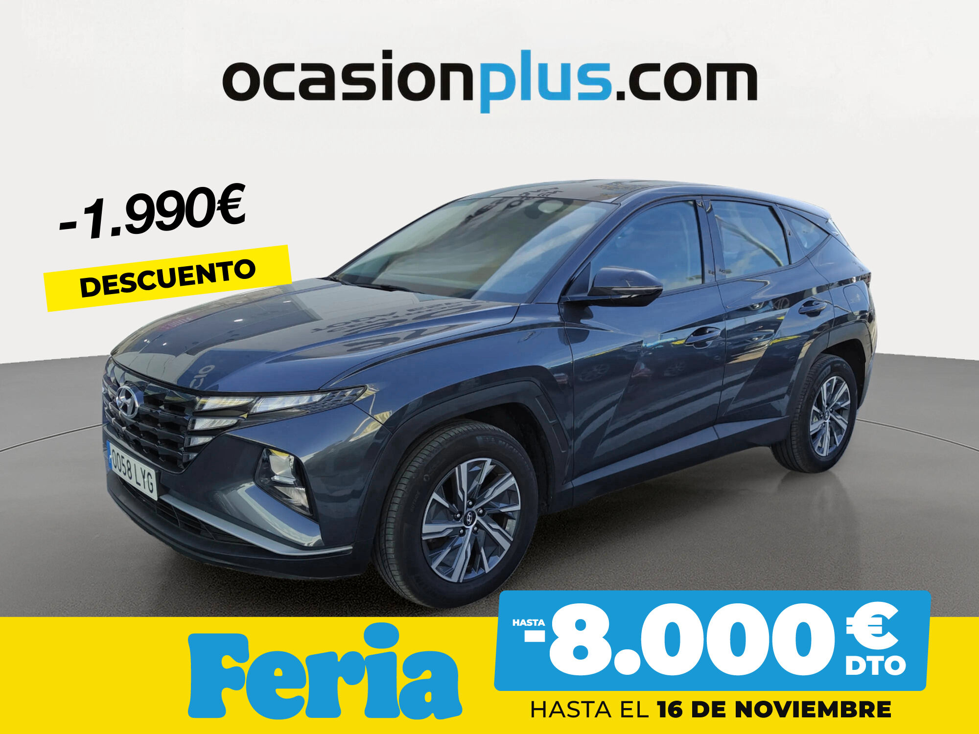 HYUNDAI Tucson (1.6 TGDI Klass 4x2 110 kW (150 CV)) en Madrid