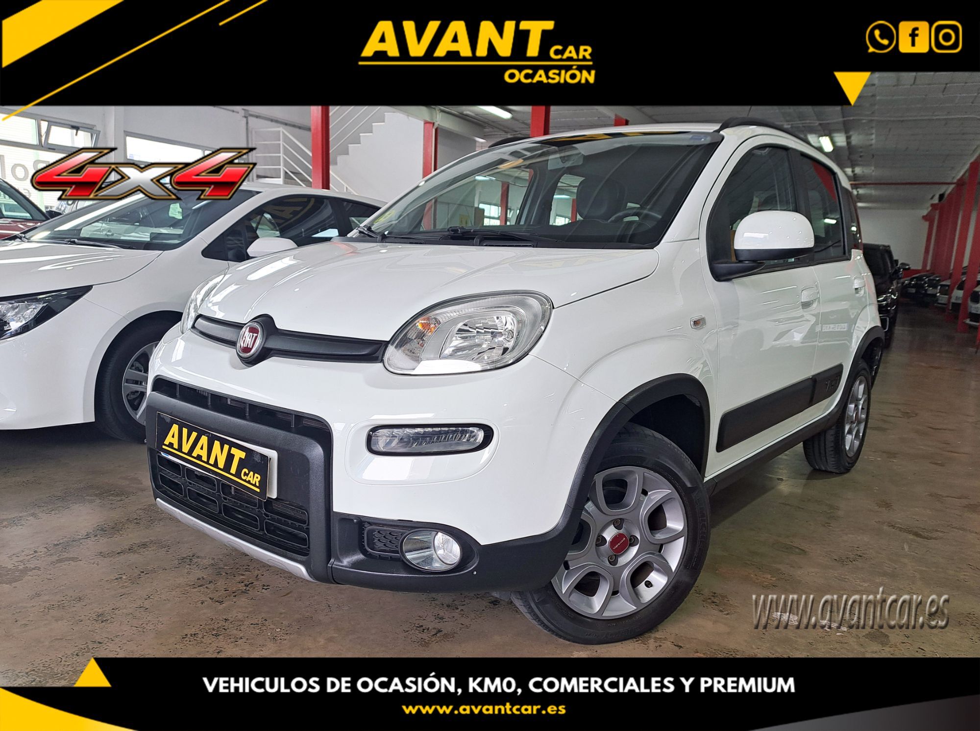 FIAT Panda (1.3 Mjt 4x4 E5+) en Palmas, Las