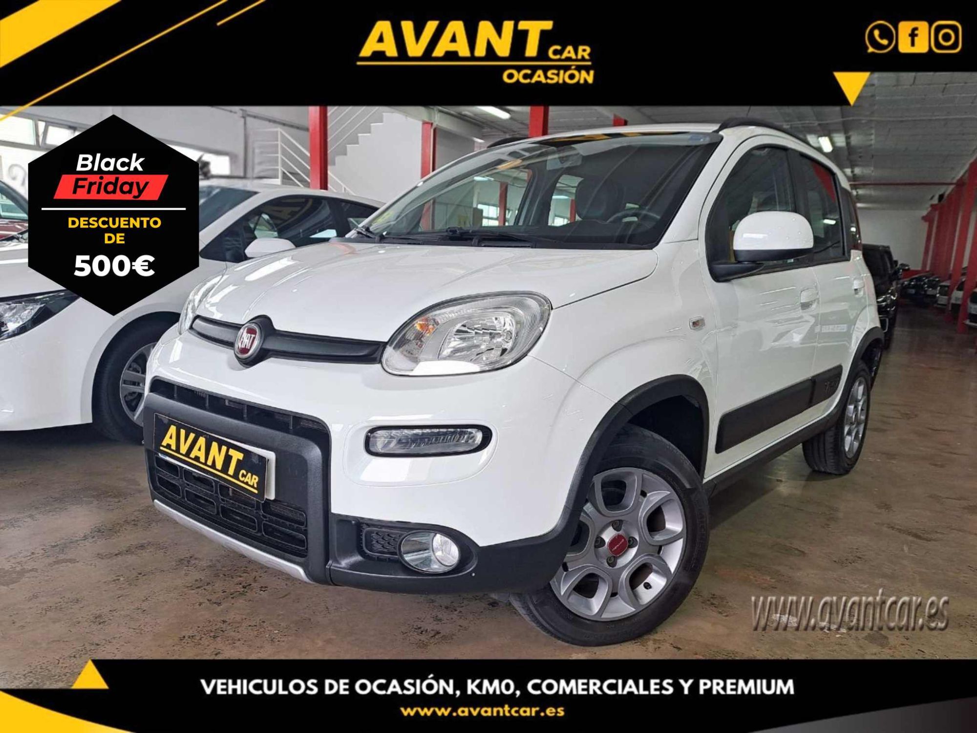 FIAT Panda (1.3 Mjt 4x4 E5+) en Palmas, Las
