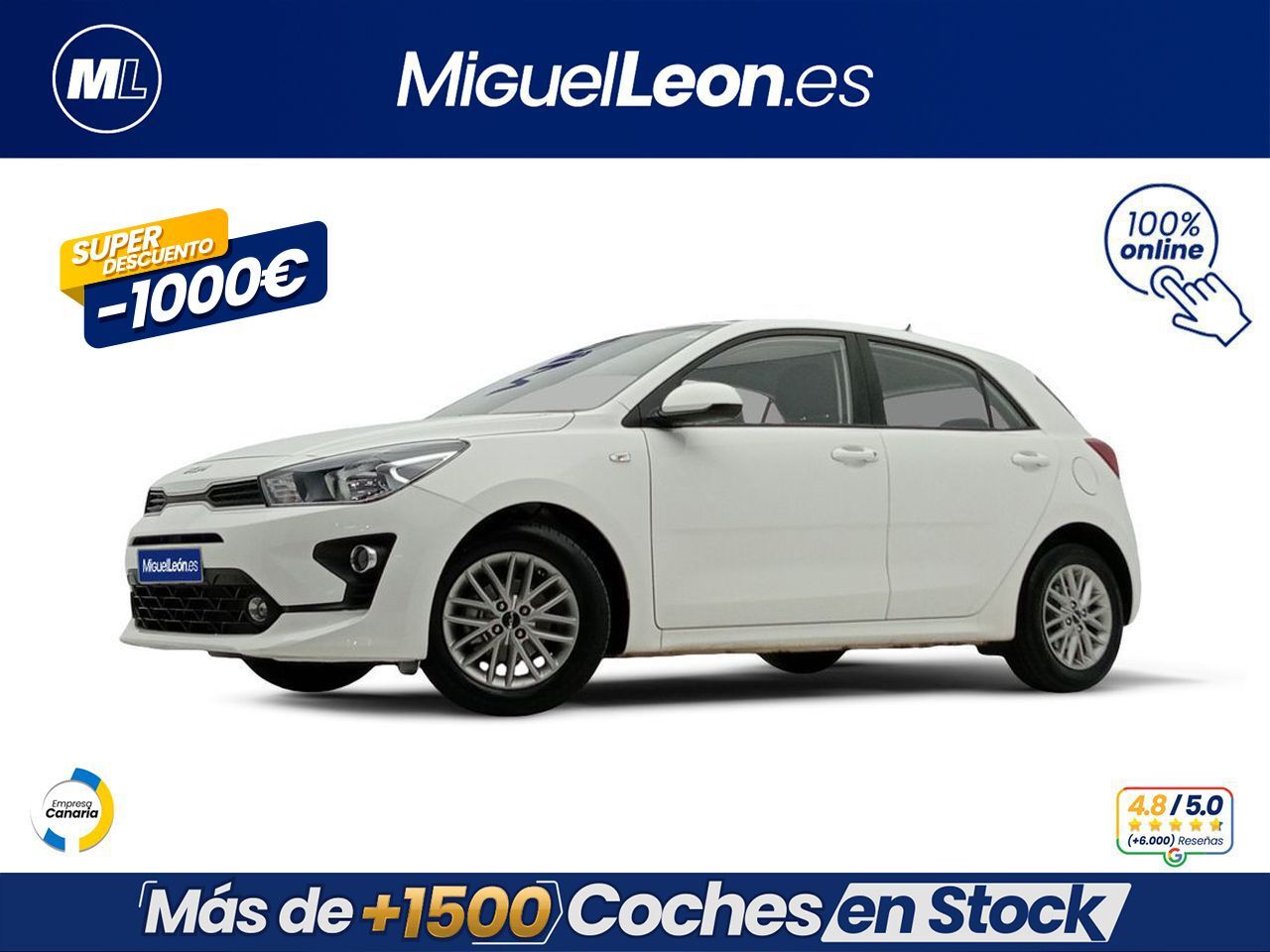 KIA Rio (1.2 DPi 62kW (84CV) Concept) en Palmas, Las