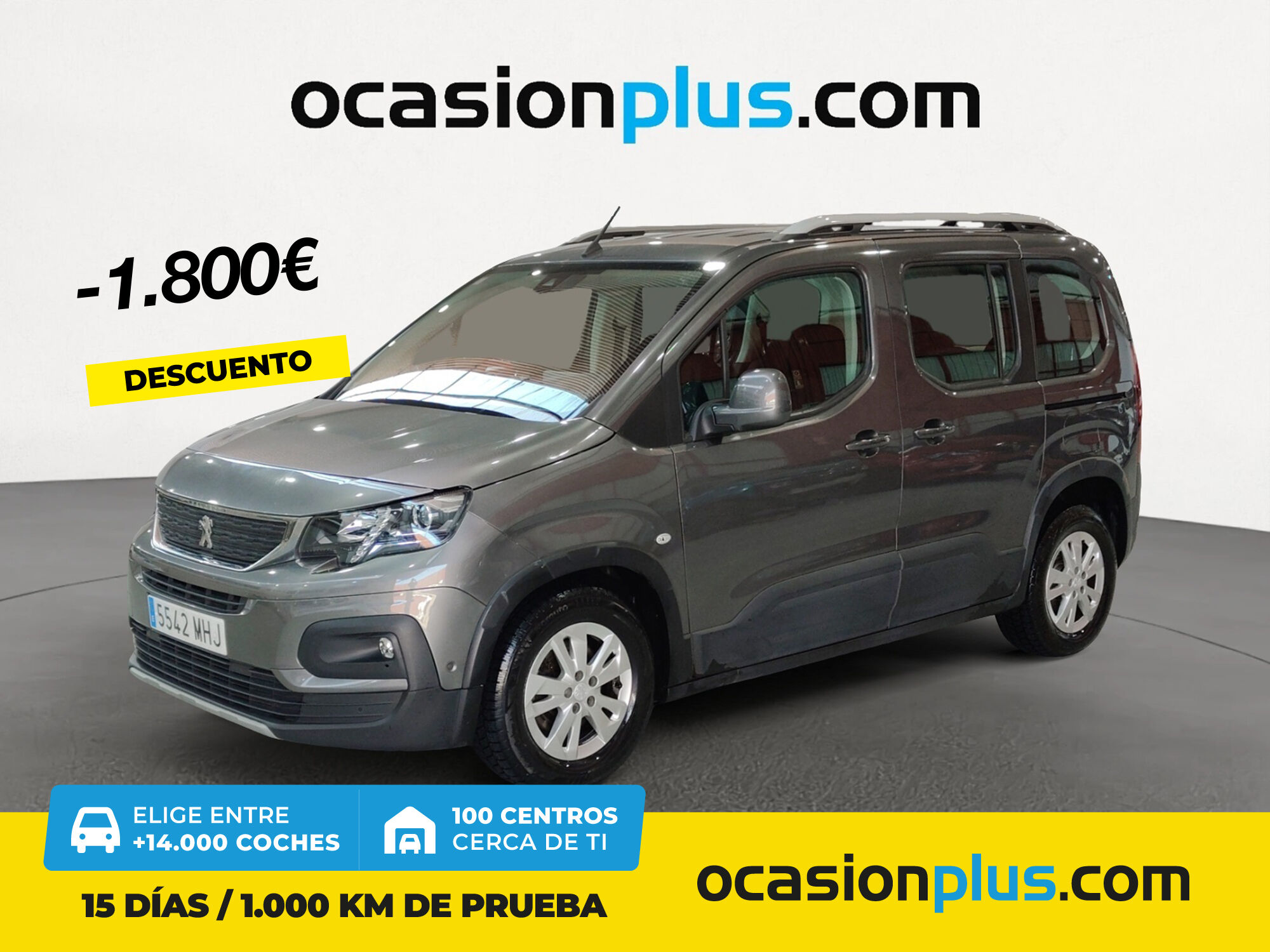 PEUGEOT Rifter (BlueHDi 130 Allure Standard EAT8 96 kW (130 CV)) en Madrid